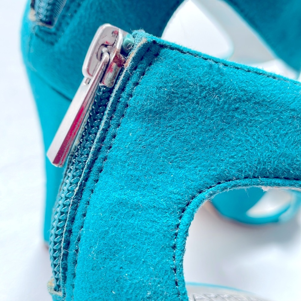 Xappeal turquese heels, size 7, never used. - Picture 5 of 5